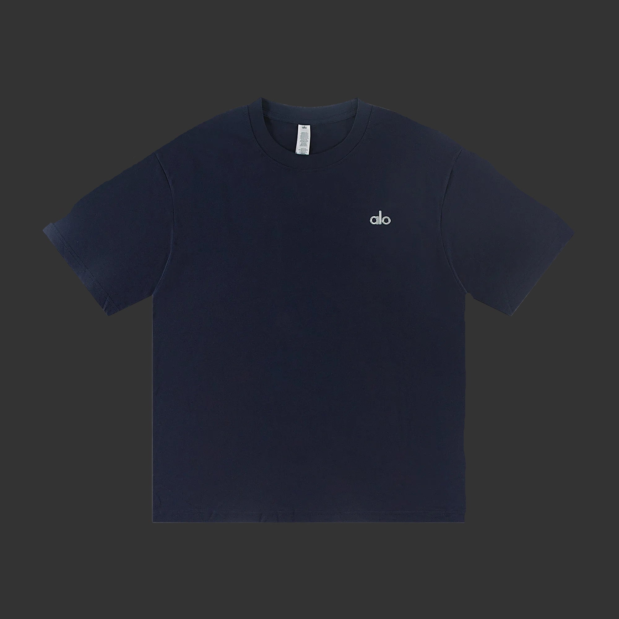 Alo Essential Short Sleeve Street Tee Navy