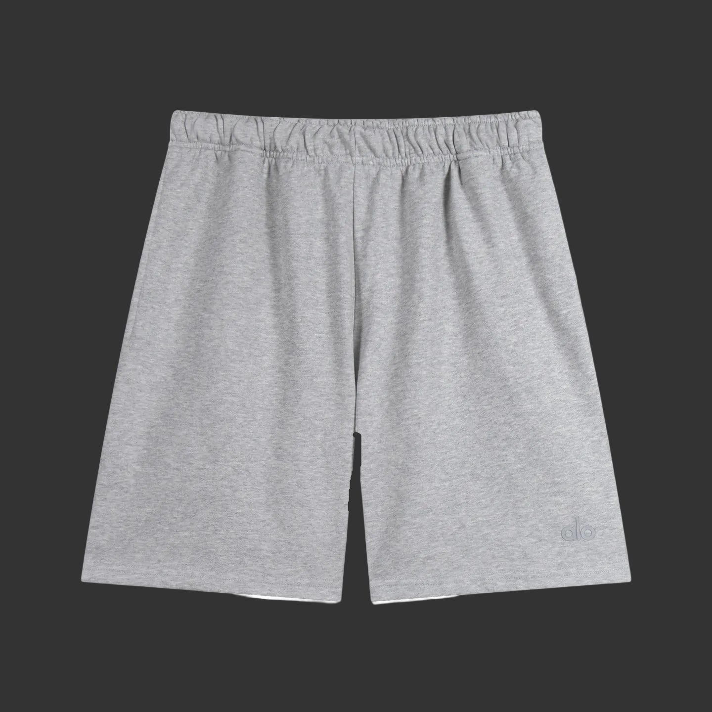 Alo Yoga Heather Grey Chill Shorts