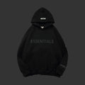 Fear of God Essentials Pullover Hoodie 'Stretch Limo' (Black)