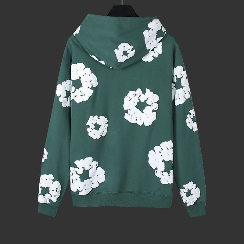 Denim Tears Cotton Wreath Pullover Green