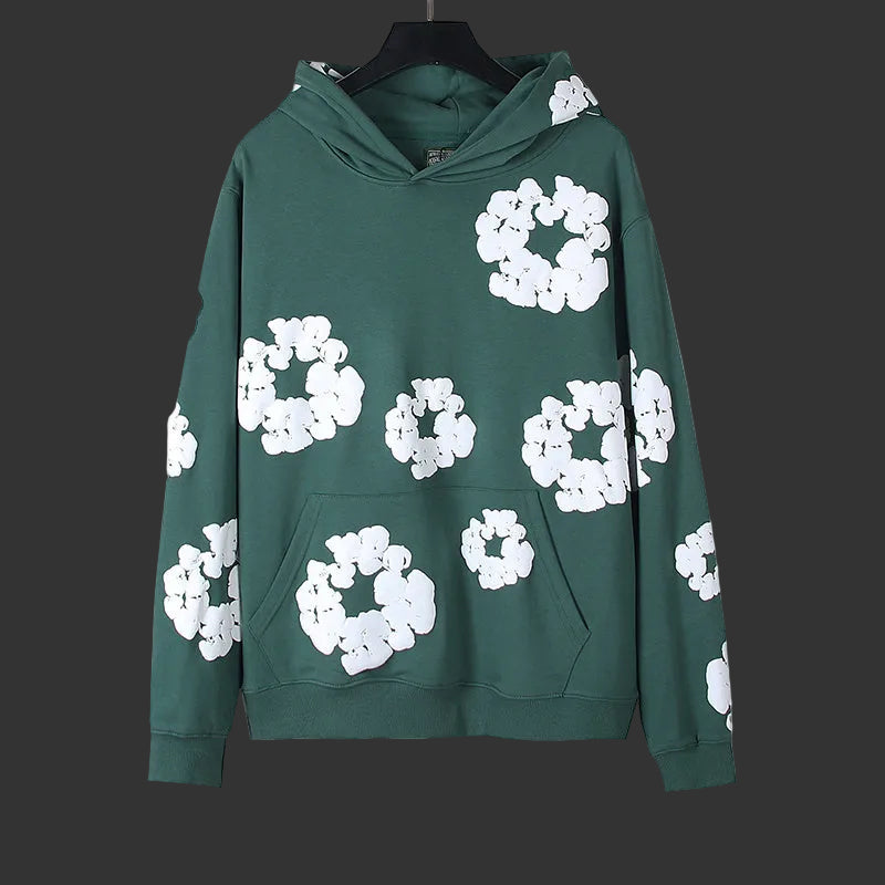 Denim Tears Cotton Wreath Pullover Green
