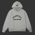 Fear of God Essentials Pullover Hoodie 'Light Heather Oatmeal'
