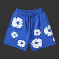 Denim Tears Cotton Wreath Sweat Shorts Blue