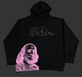 SDL Rhinestone Hoodie Black/Pink