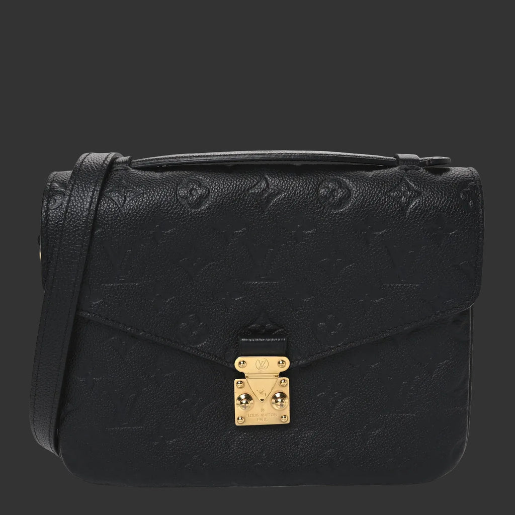 Louis Vuitton “Pochette Métis” – Embossed Lettering Leather