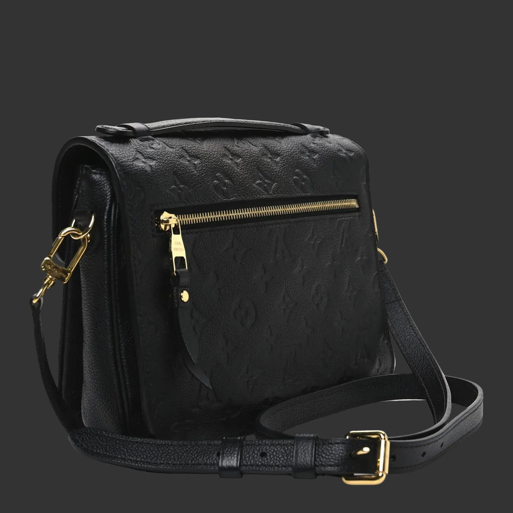 Louis Vuitton “Pochette Métis” – Embossed Lettering Leather