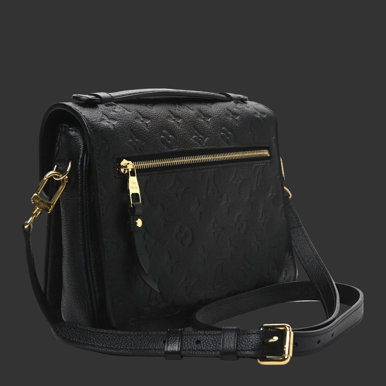 Louis Vuitton “Pochette Métis” – Embossed Lettering Leather