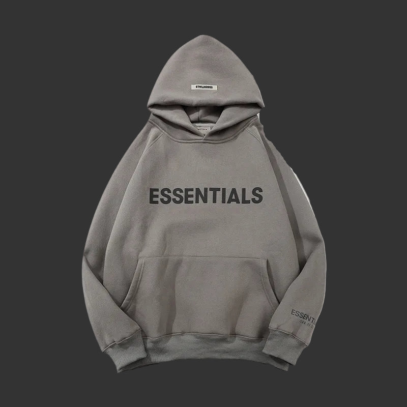 Fear of God Essentials Pullover Hoodie 'Charcoal Heather'