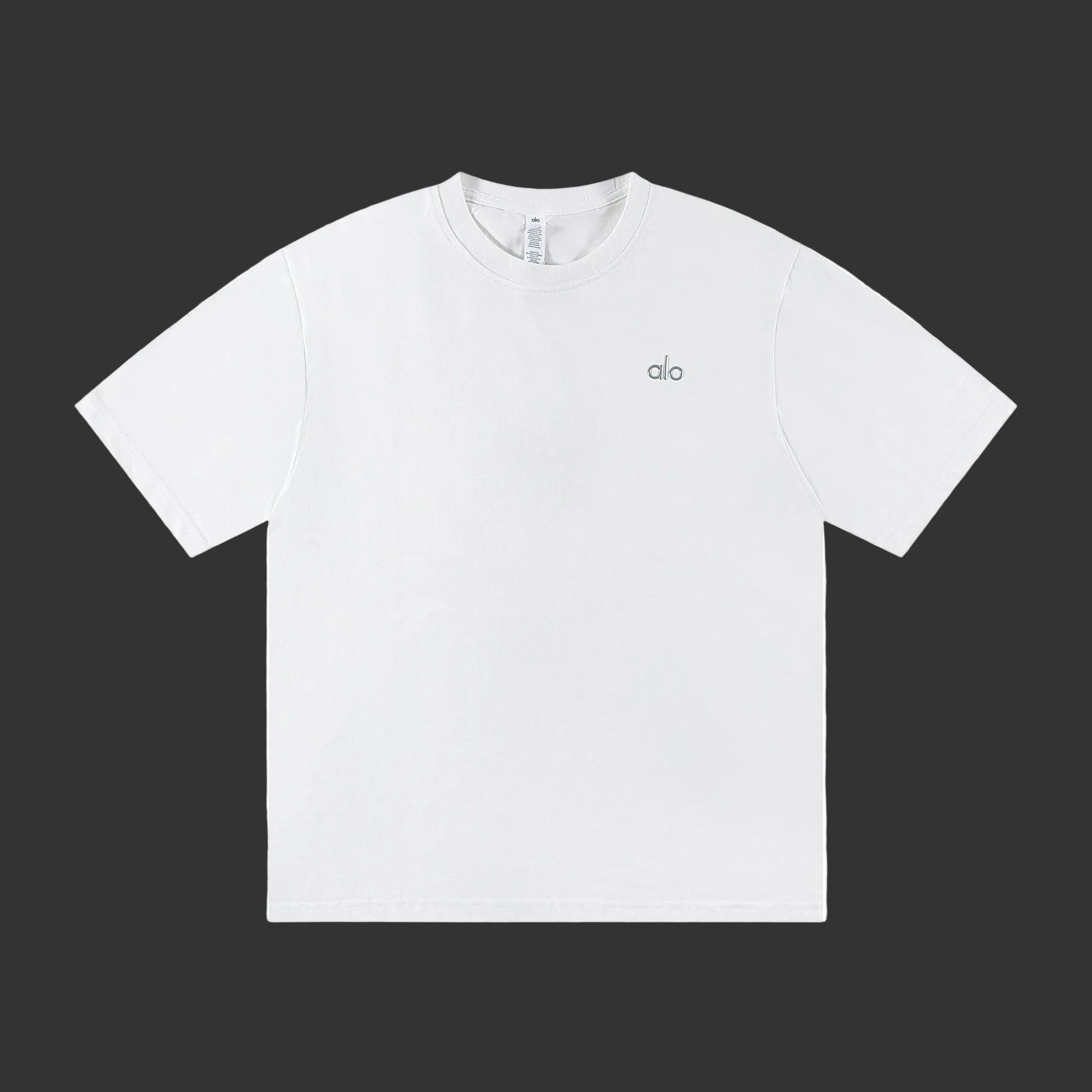 Alo Essential Short Sleeve Street Tee White