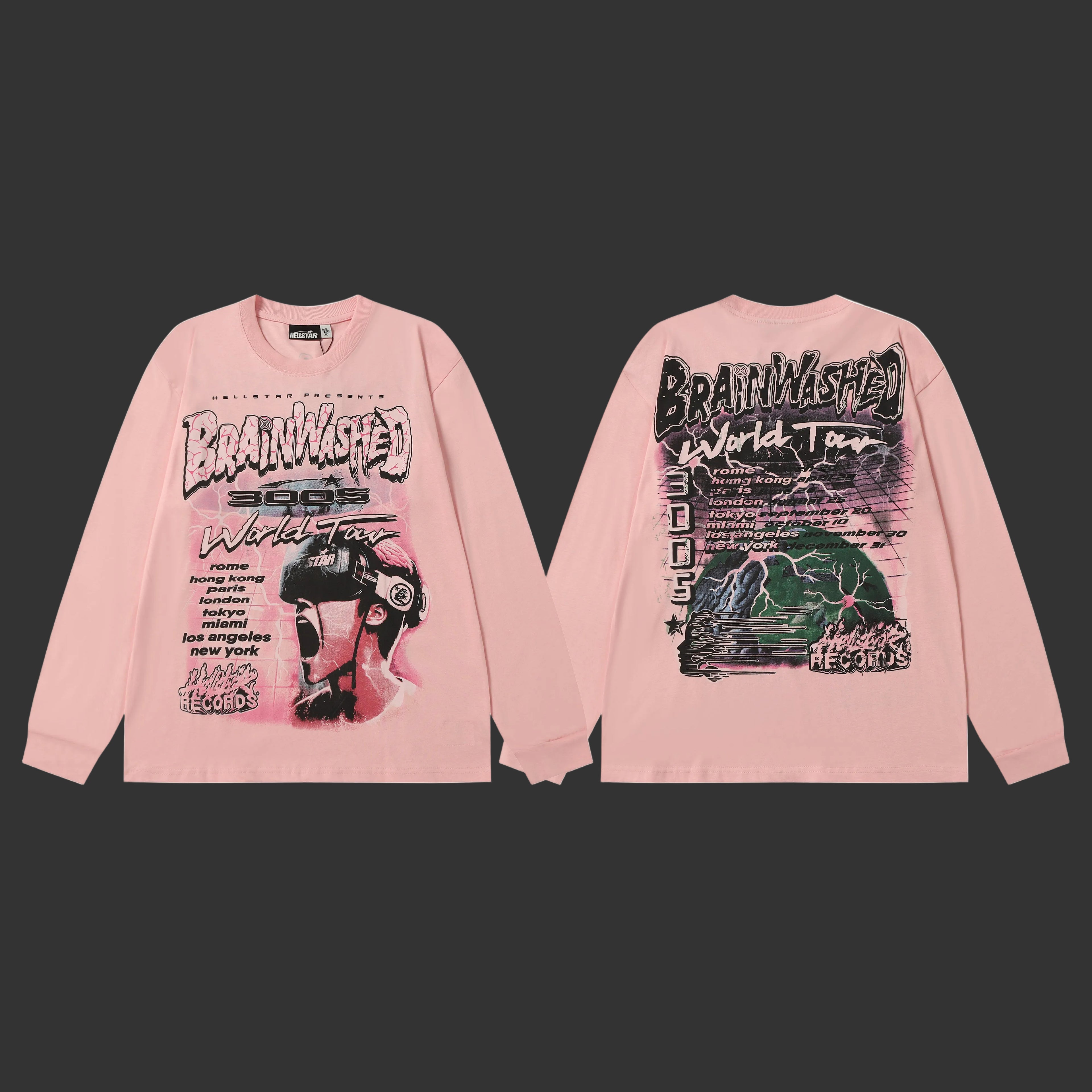 Hellstar Brainwashed World Tour 3005 Longsleeve