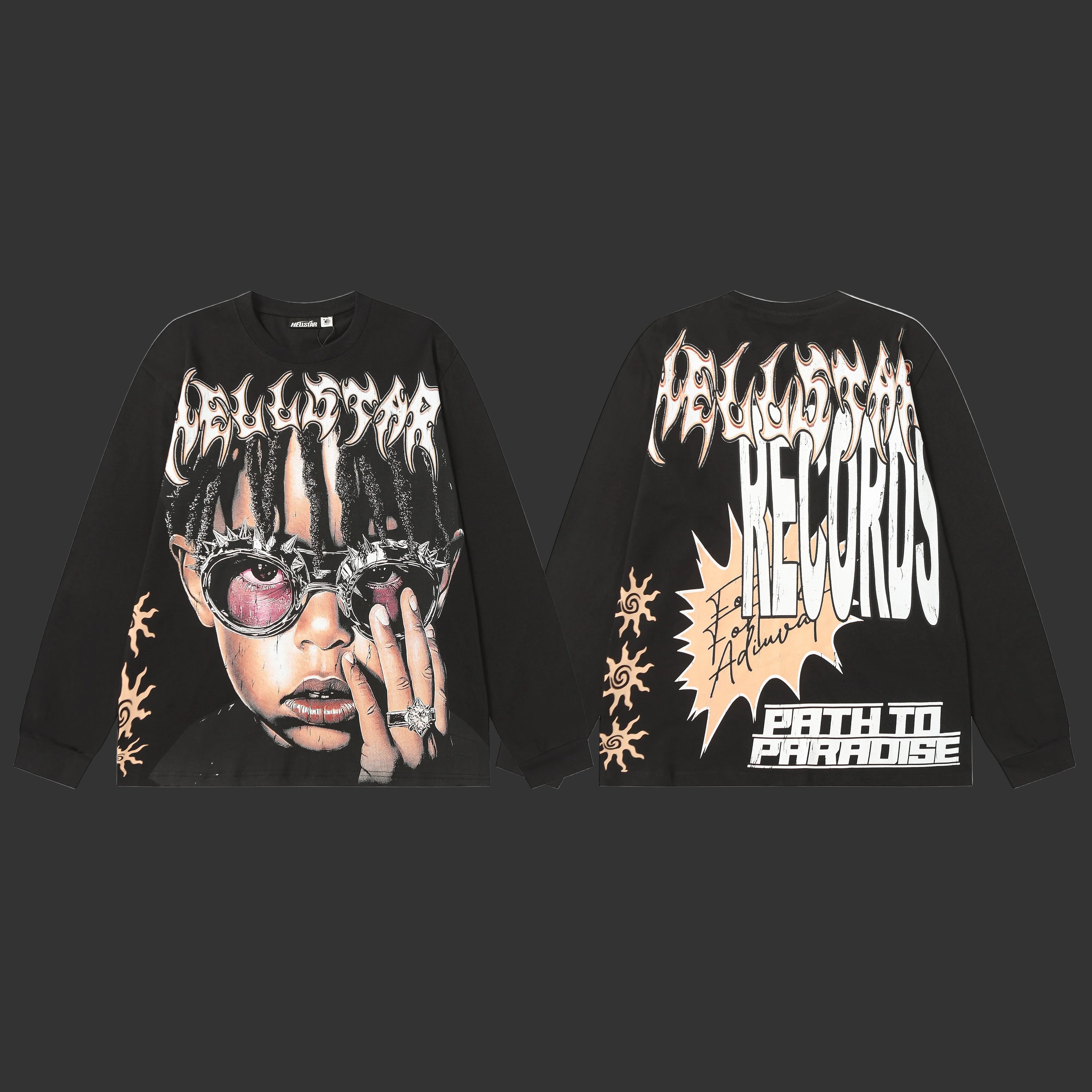 Hellstar Men's Powered by The Star Long Sleeve