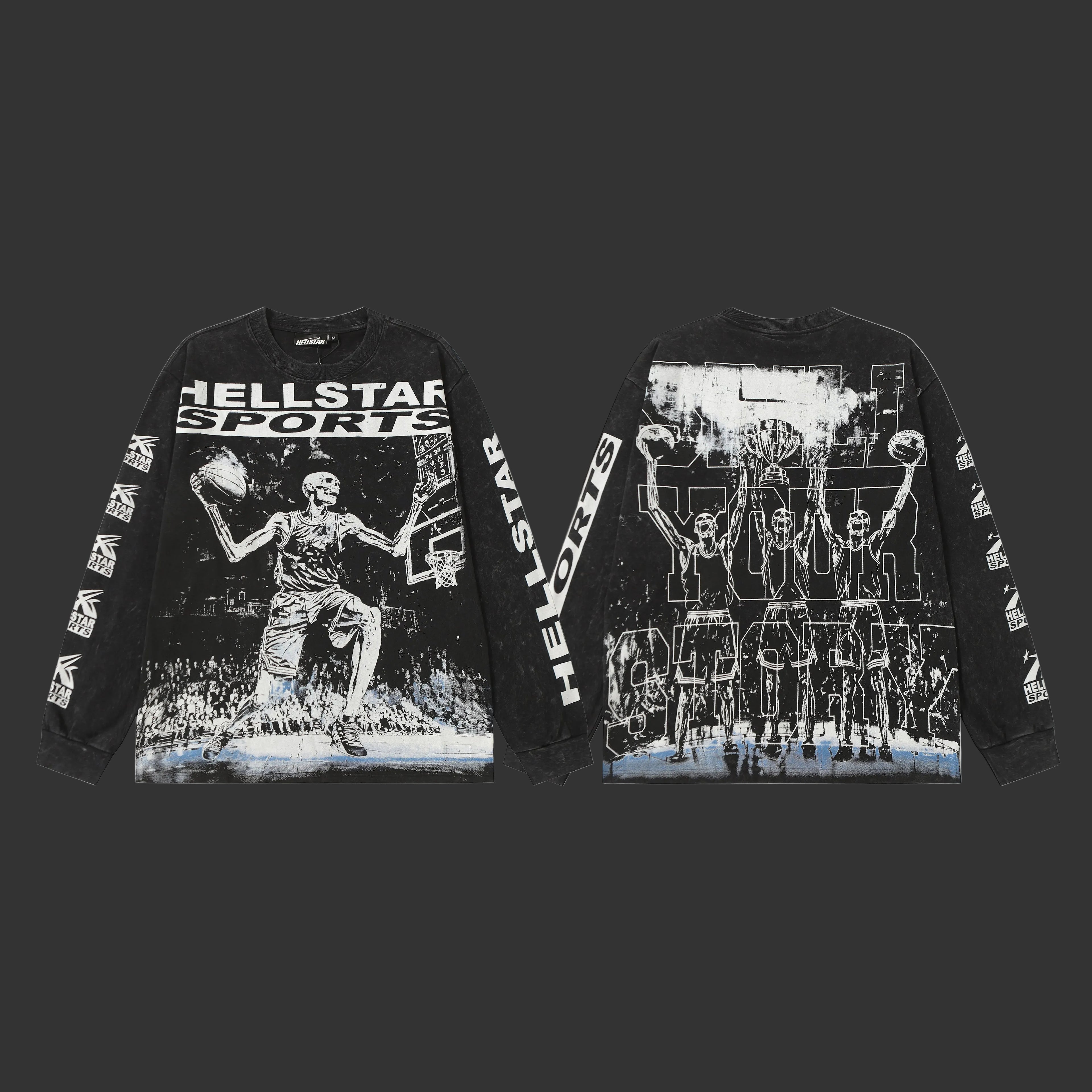 Hellstar "Hellstar Sports" Skeleton Basketball Long Sleeve