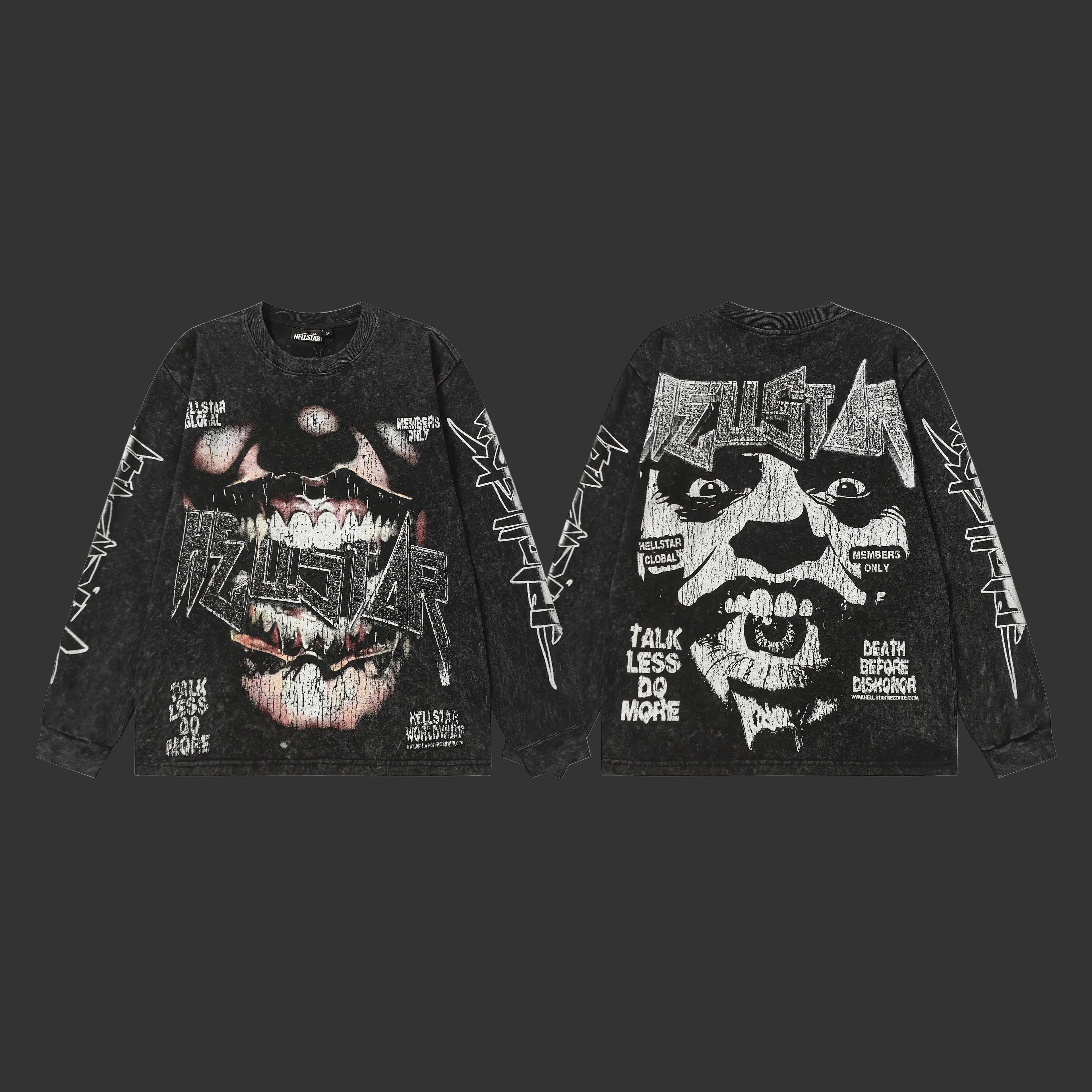 Hellstar Talk Less Do More Clown Longsleeve