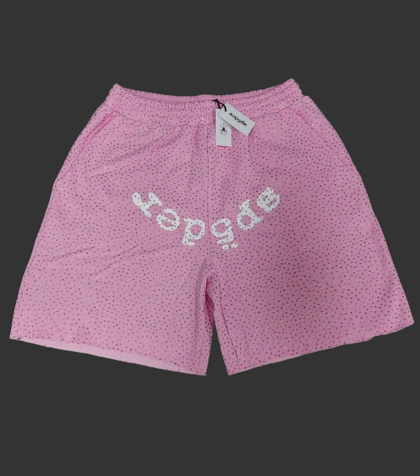 Sp5der Pink VVS Sweatshort