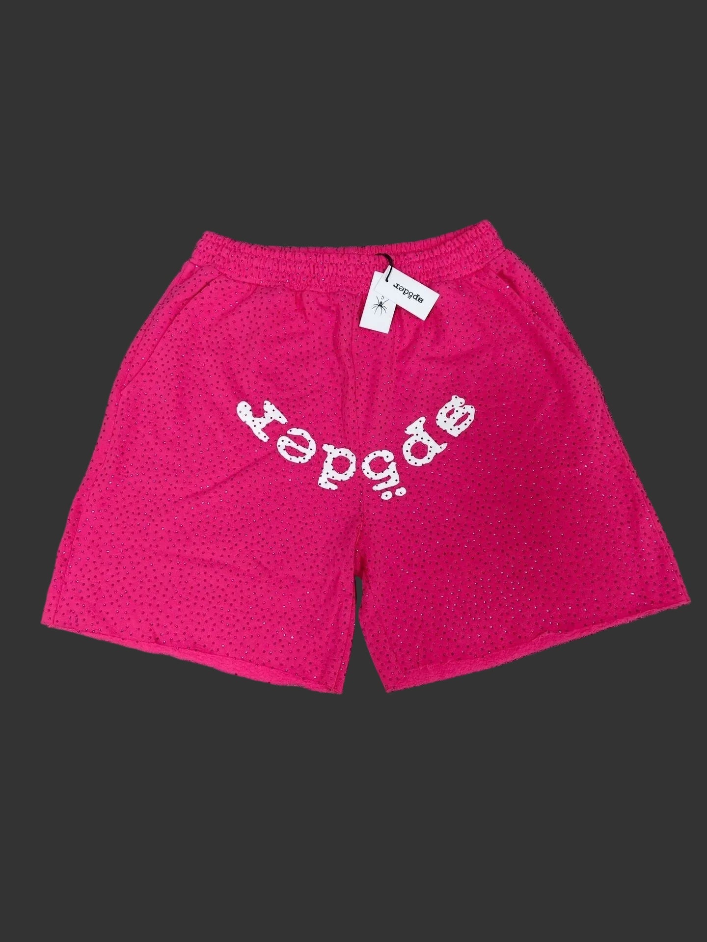 Sp5der Rose Pink VVS Sweatshort